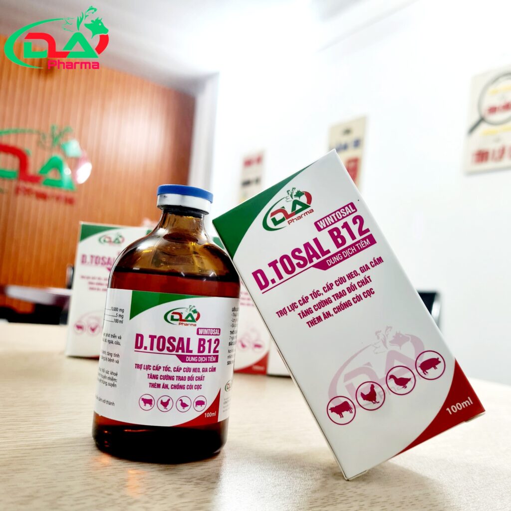 D.TOSAL B12 | THUỐC TIÊM DẠNG DUNG DỊCH – CÔNG NGHỆ GEL HOÁ – DLA ...